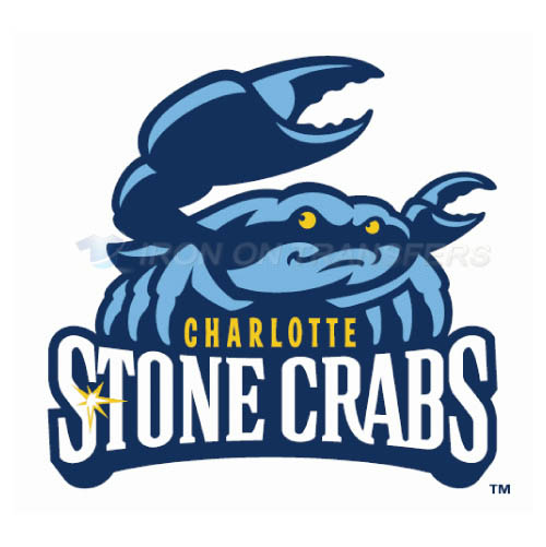 Charlotte StoneCrabs Iron-on Stickers (Heat Transfers)NO.7886